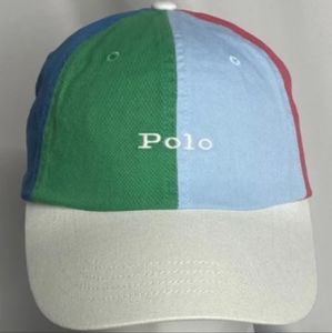 POLO RALPH LAUREN Men`s Color-Blocked Chino Ball Cap